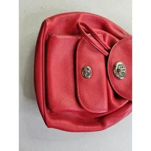 Coach | Bags | Euc Coach Pebbled Leather Mini Turnlock  display picture 1